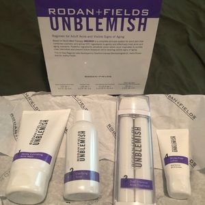 Rodan + Fields Unblemish Regimen- 4 Pieces New